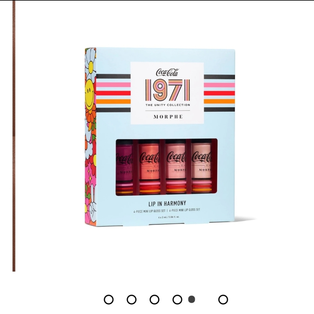 COCA-COLA X MORPHE LIP IN HARMONY 4-PIECE MINI LIP GLOSS SET